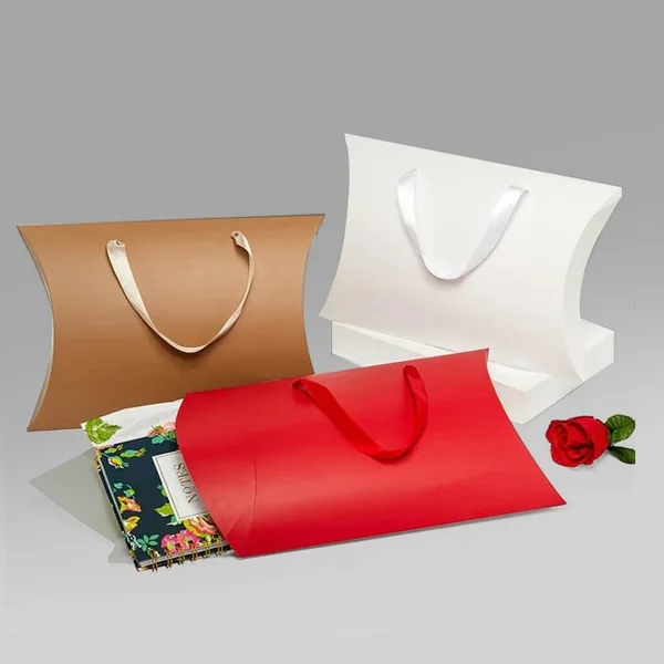 Pillow Boxes with Handle