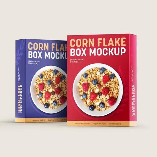 Breakfast Cereal Boxes